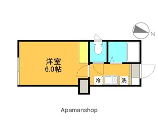 GLANZ亀有【3階】の間取り