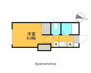 GLANZ亀有【1階】の間取り