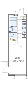 クレイノ葵芳 1号館【2階】の間取り