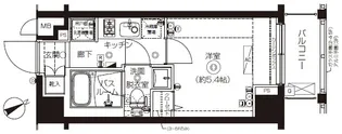 ZOOM上板橋【4階】の間取り
