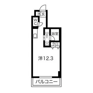 スパシエベレーザ大山【2階】の間取り
