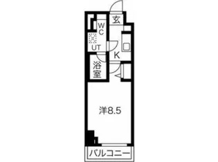 エルフォルテ赤羽西【2階】の間取り