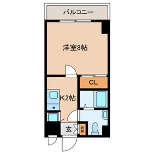パークフロント【4階】の間取り