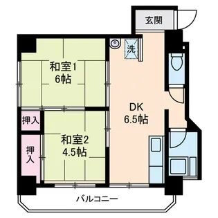 メゾンブラン田端【7階】の間取り