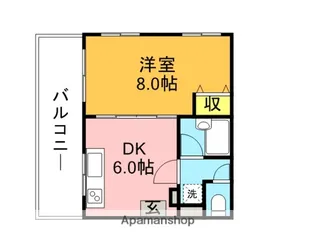フローラルアベニュー志茂【3階】の間取り