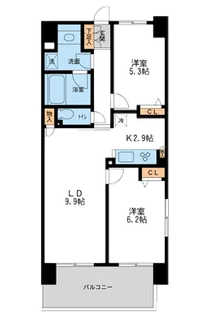 レジディア南千住【9階】の間取り