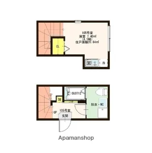 メゾン赤羽【1階】の間取り