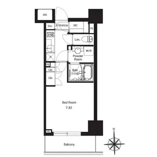 HF正光寺赤羽レジデンスⅡ【2階】の間取り