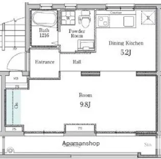 いろどりの杜【3階】の間取り
