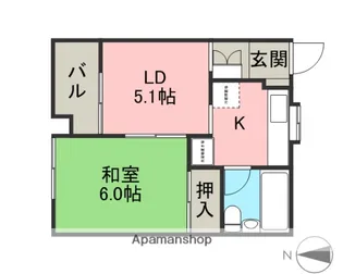 メゾン・プルミエ【1階】の間取り