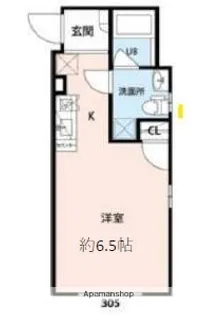 WING RICCO【3階】の間取り