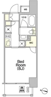 ジオエント赤羽【3階】の間取り