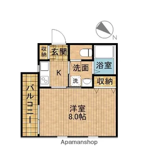 コヨール西が丘【1階】の間取り