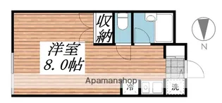 シェ・オークル【2階】の間取り