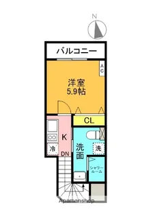 リブ・カレイド【3階】の間取り