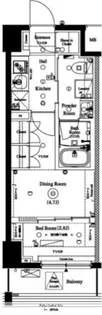 ARKMARK志茂STA.【4階】の間取り
