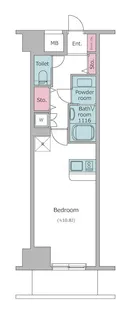 レジディア目白【5階】の間取り
