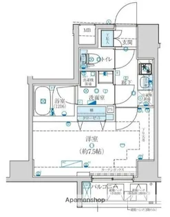 MAXIV北赤羽【1階】の間取り