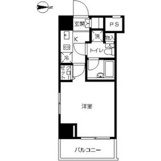 スカイコート板橋弐番館【201号室号室】の間取り
