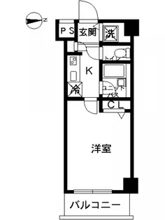 スカイコート板橋第5【504号室号室】の間取り