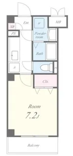 ディアコート東尾久【2階】の間取り