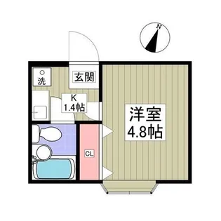 ザ・ウェーブ西ヶ丘【2階】の間取り