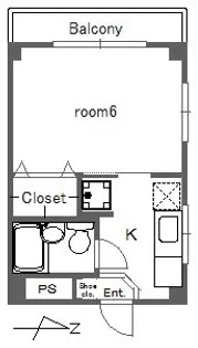 丸久保マンション【3階】の間取り