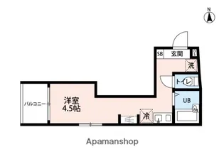 VIOLA亀有Ⅰ【1階】の間取り