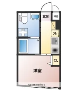 ヴィオラ赤羽【2階】の間取り