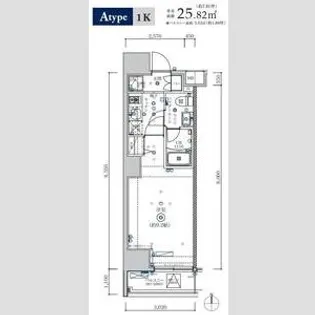 MAXIV大山TRE【11階】の間取り