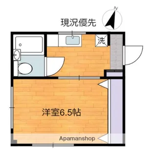 サウザマンション【1階】の間取り