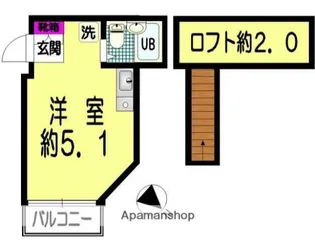 コンフォート板橋【1階】の間取り