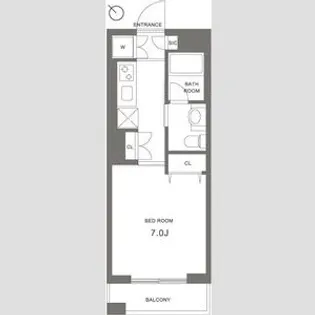 ガーデン板橋氷川町【5階】の間取り