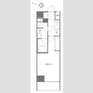 レグゼ王子神谷【3階】の間取り
