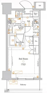 DIPS十条仲原EAST【2階】の間取り