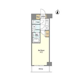 LA DOUCEUR赤羽【6階】の間取り