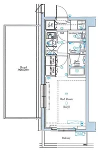 DIPS上板橋【4階】の間取り