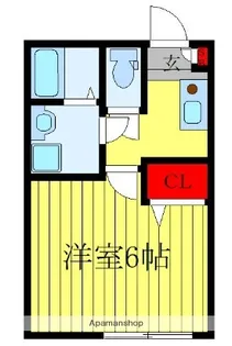 IXO西が丘【2階】の間取り
