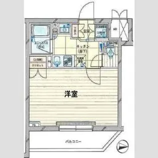 ルーブル赤羽【3階】の間取り