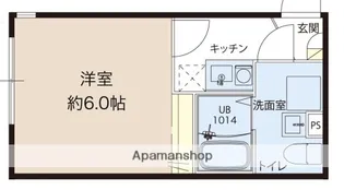 レピュア蓮根レジデンスEAST棟【4階】の間取り