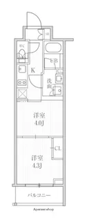 SYFORME東池袋【2階】の間取り