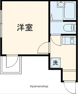 シャンテ小菅Ⅱ【2階】の間取り