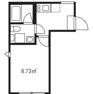 ルーデンス本蓮沼Ⅱ【4階】の間取り