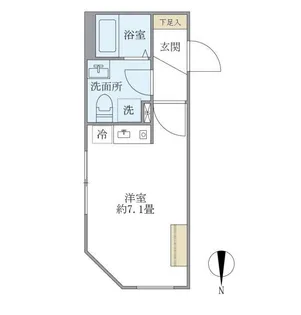 GRAN DOMANE KITAAKABANE【4階】の間取り