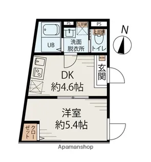 PRADO赤羽【3階】の間取り