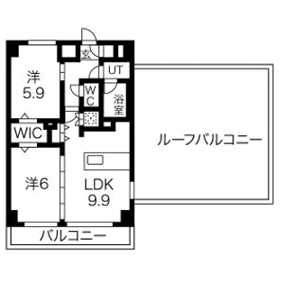 エルフォルテ東日暮里【7階】の間取り