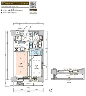 メインステージ王子神谷【7階】の間取り