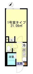 モンド・リコ板橋本町【1階】の間取り