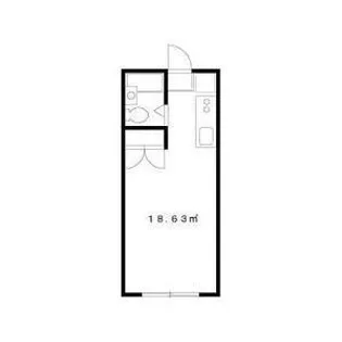 ウエストヒルズ【2階】の間取り