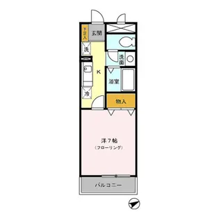 ズオン・ゼロ【3階】の間取り